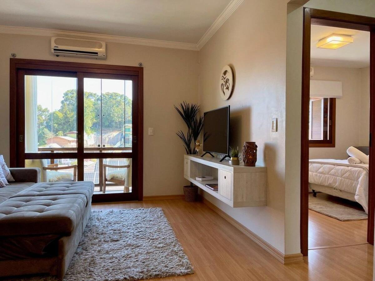 Apartamentos Jardim Da Serra Centro By Achei Gramado Extérieur photo