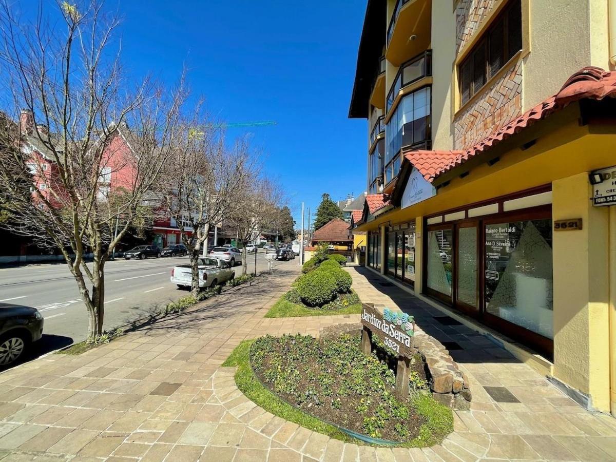 Apartamentos Jardim Da Serra Centro By Achei Gramado Extérieur photo