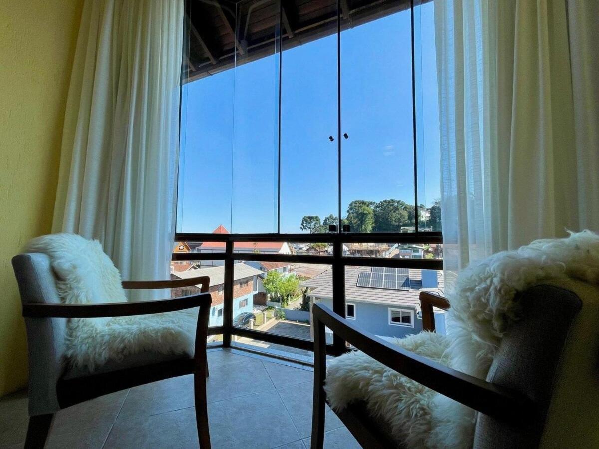 Apartamentos Jardim Da Serra Centro By Achei Gramado Extérieur photo